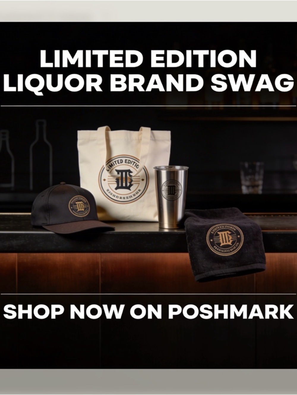 🔥 Liquor brand promotional swag/merch -perfect collector's item or bar gift!